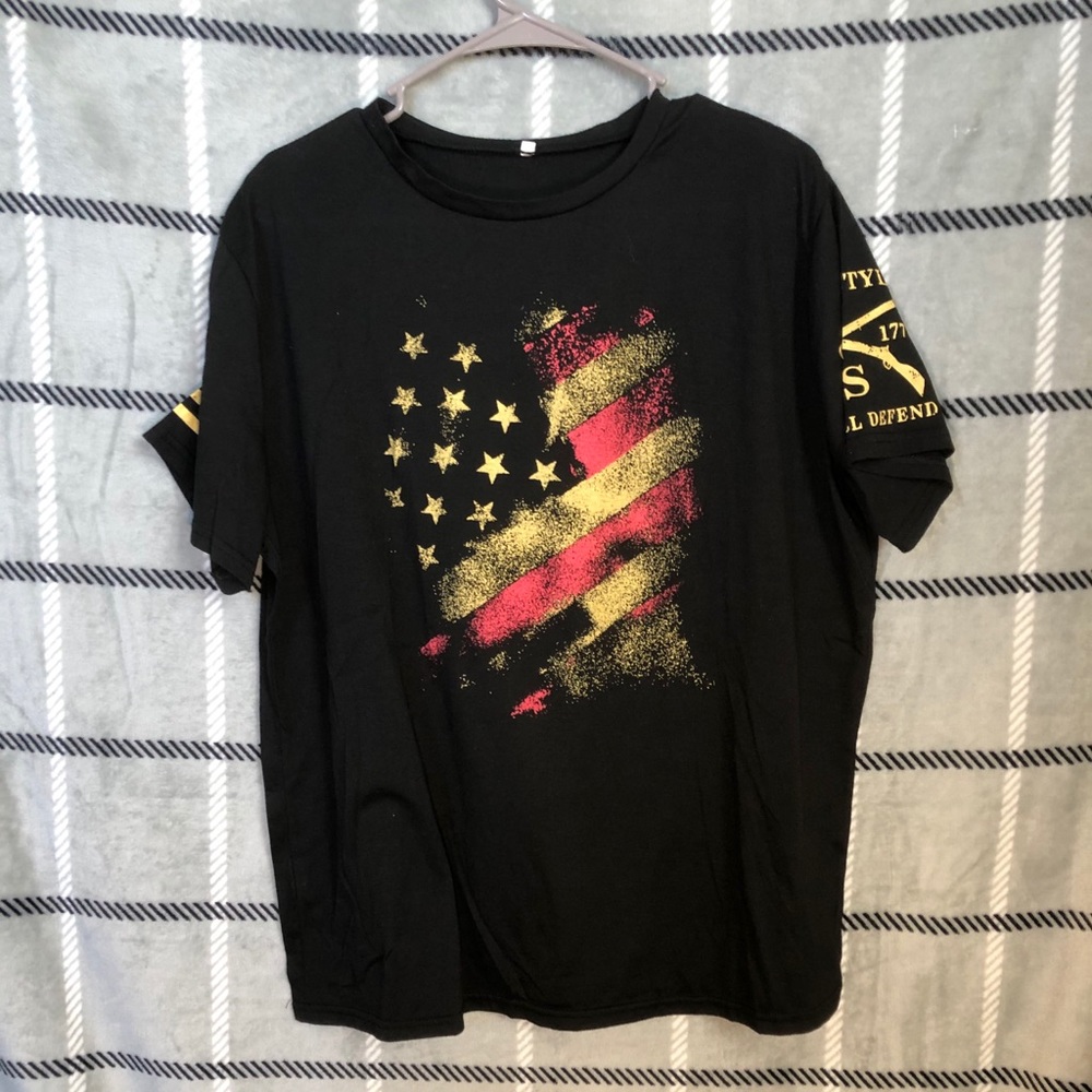 Black American shirt